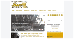 Desktop Screenshot of mnbeeractivists.com
